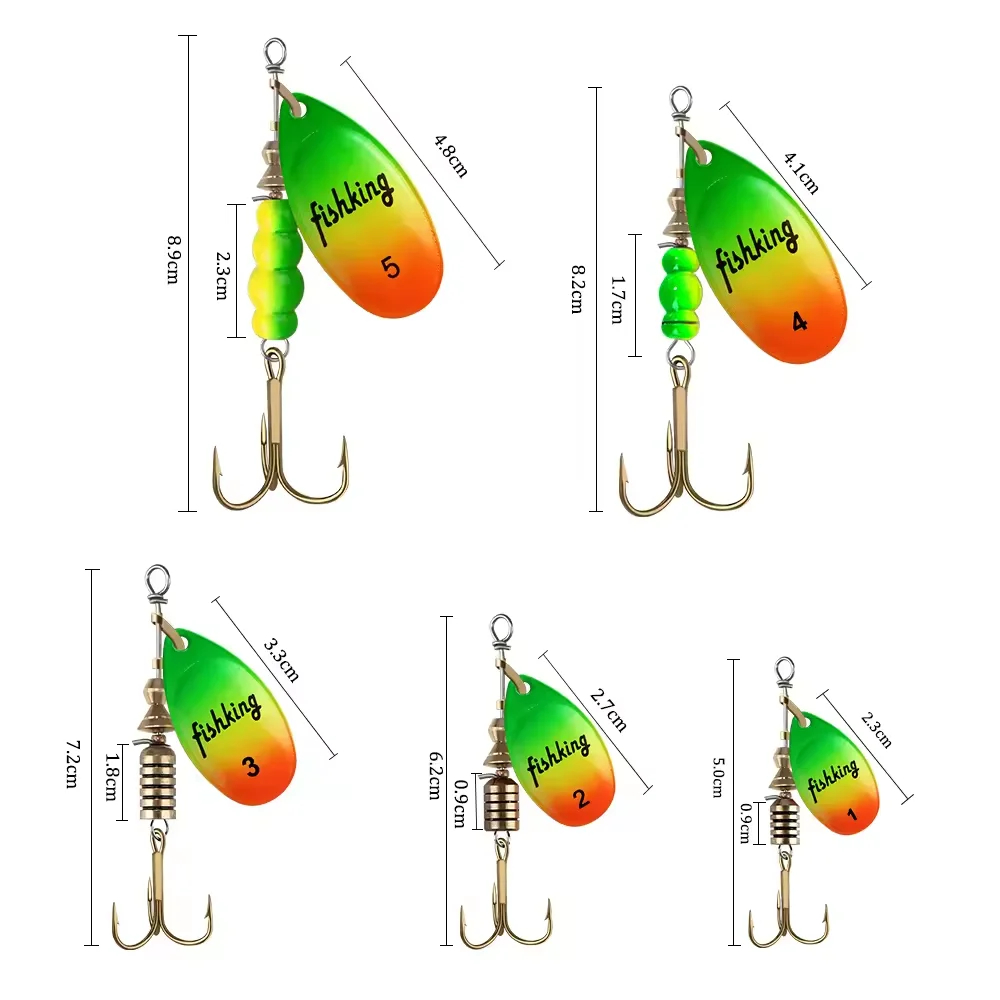 Umpan Pancing Metal Spoon Spin - Fishing Lure Swimbait ulasan dan harga