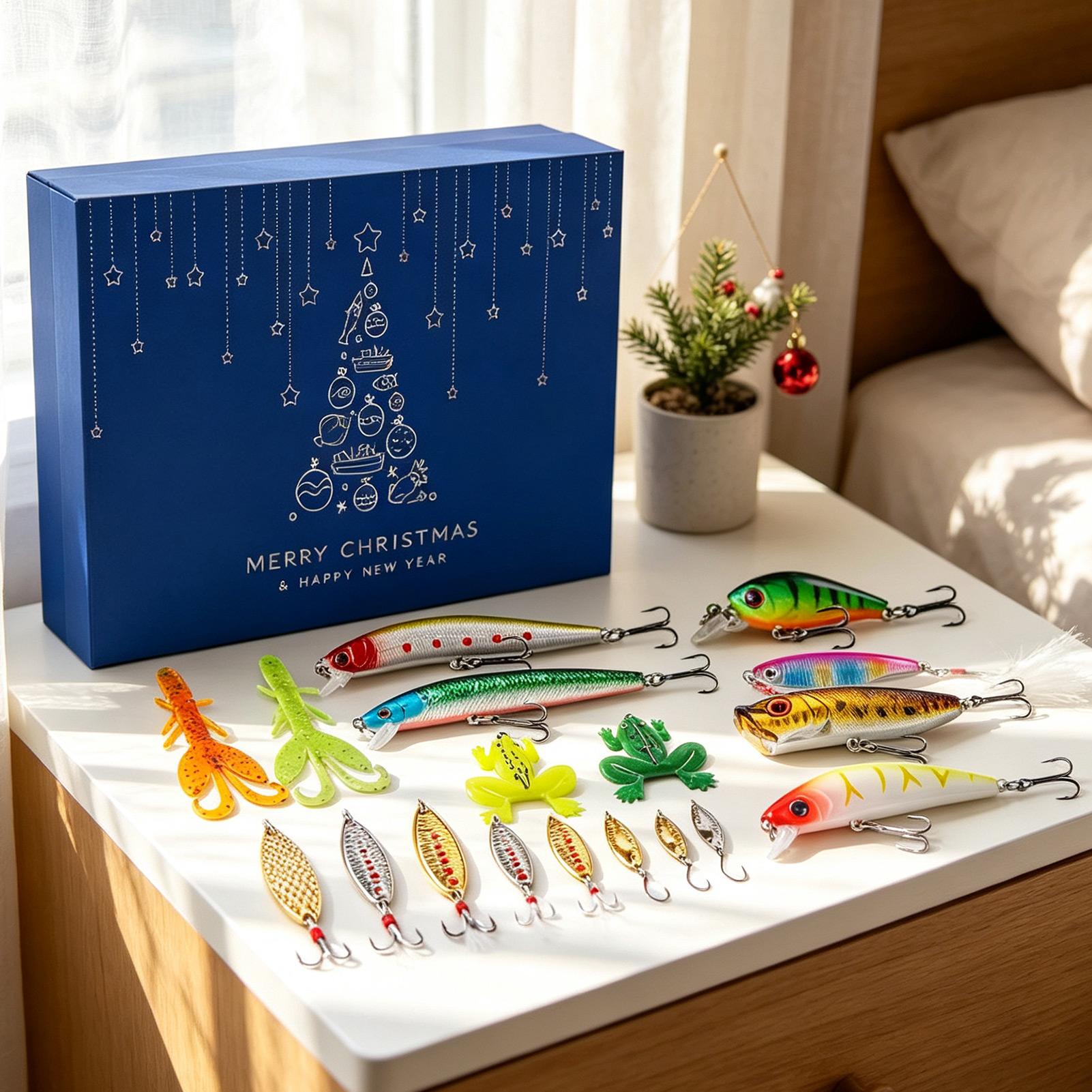 24 Hari Menghitung Mundur untu - Fishing Lure Box ulasan dan harga