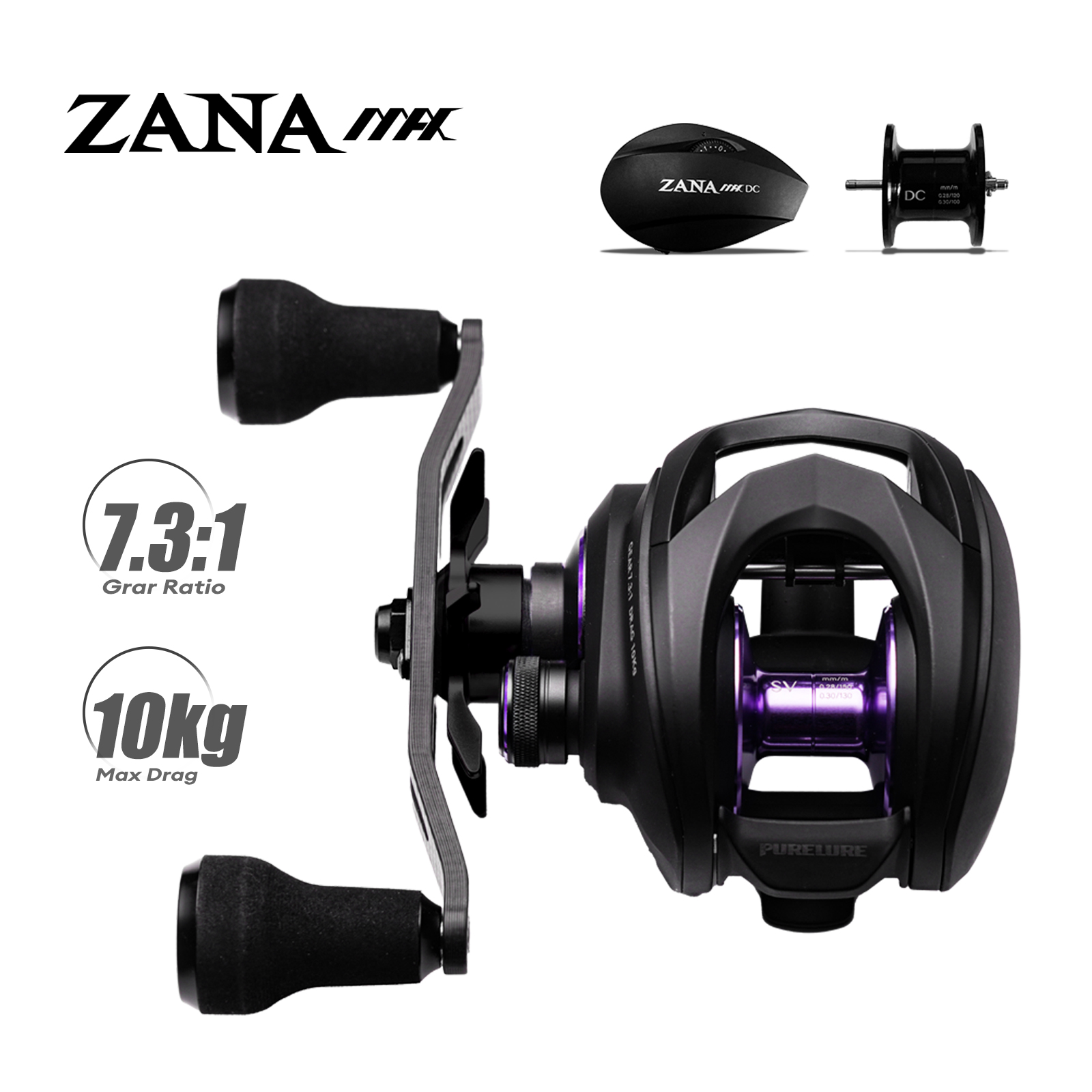 PURELURE ZANA MAX 10KG SV+DC D - Abu Garcia Reel Max ulasan dan harga