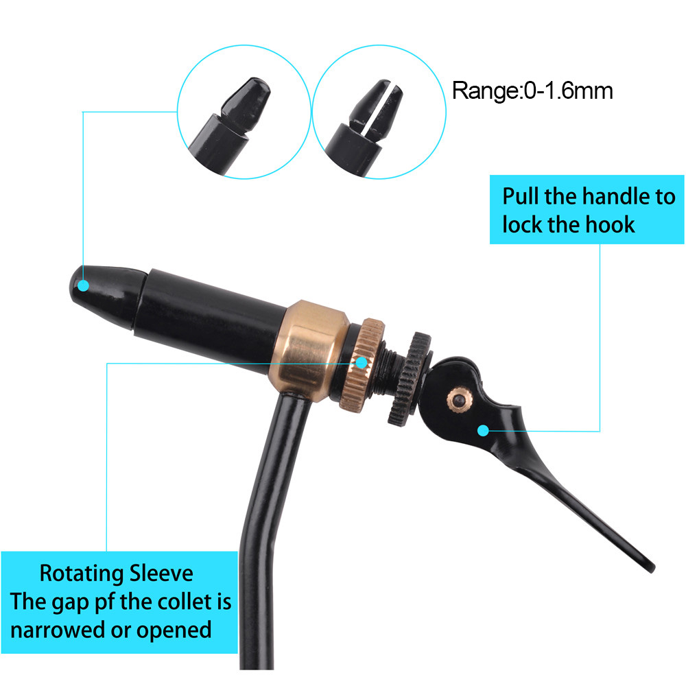 Rotary Fly mengikat alat Vise  - Fishing Lure Making Kit ulasan dan harga