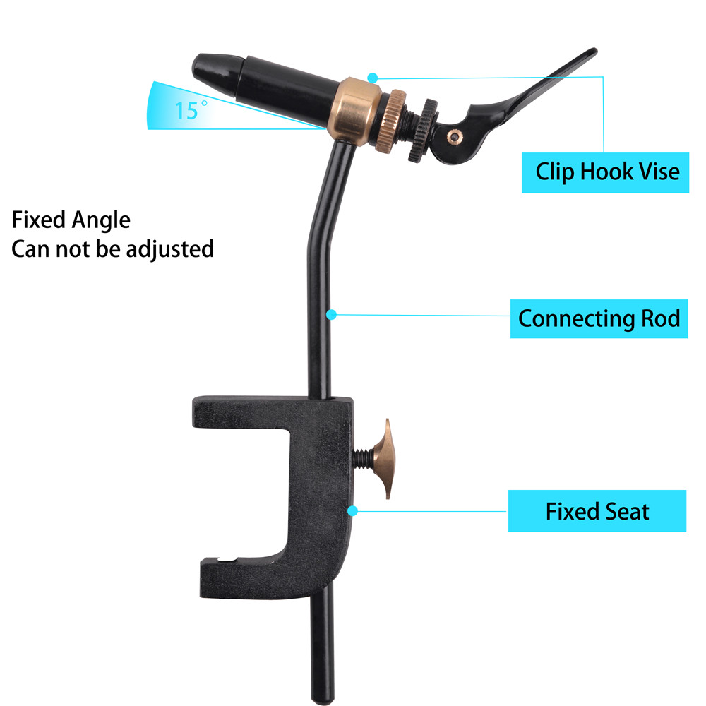 Rotary Fly mengikat alat Vise  - Fishing Lure Making Kit ulasan dan harga
