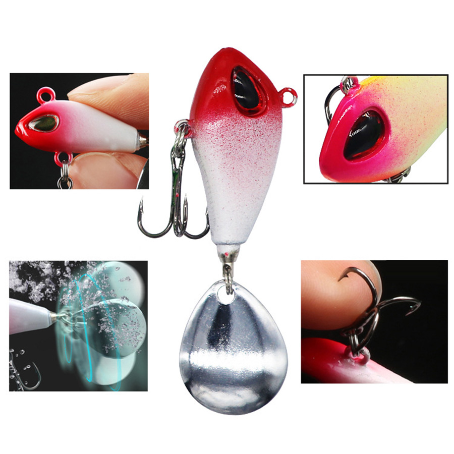 Umpan Pancing Metal Vib Micro  - Fishing Lure Blade Bait ulasan dan harga