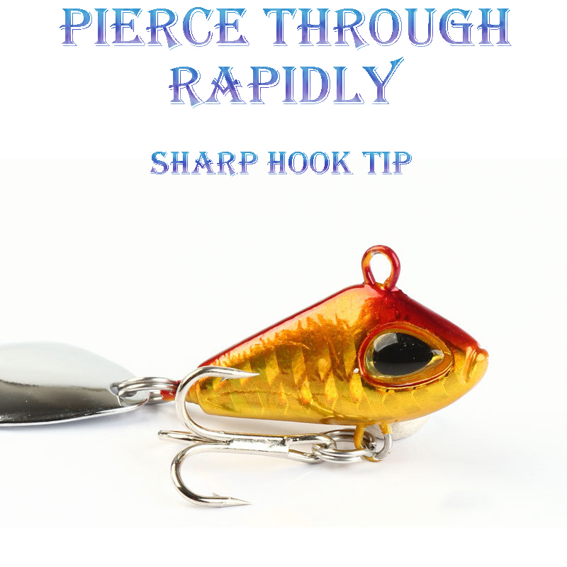 1 buah 6/11/18/22g VIB Crankba - Fishing Lure Spinnerbait ulasan dan harga