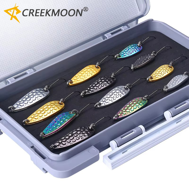 12pcs Set Umpan Sendok Logam Z - Fishing Lure Spinnerbait ulasan dan harga